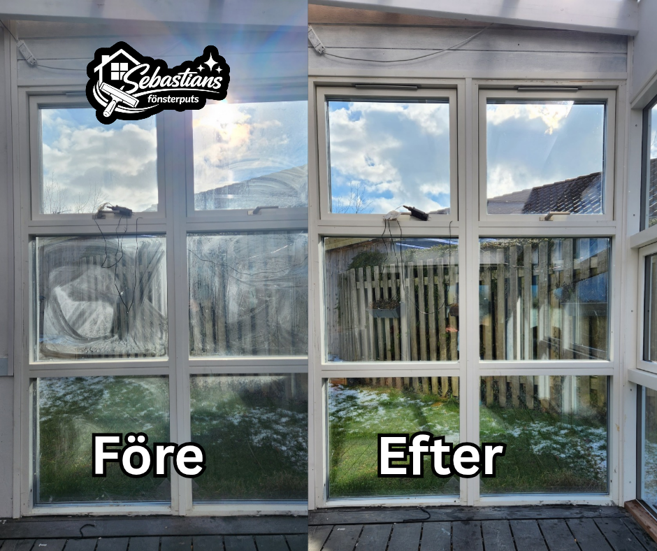 Offert på fönsterputsning